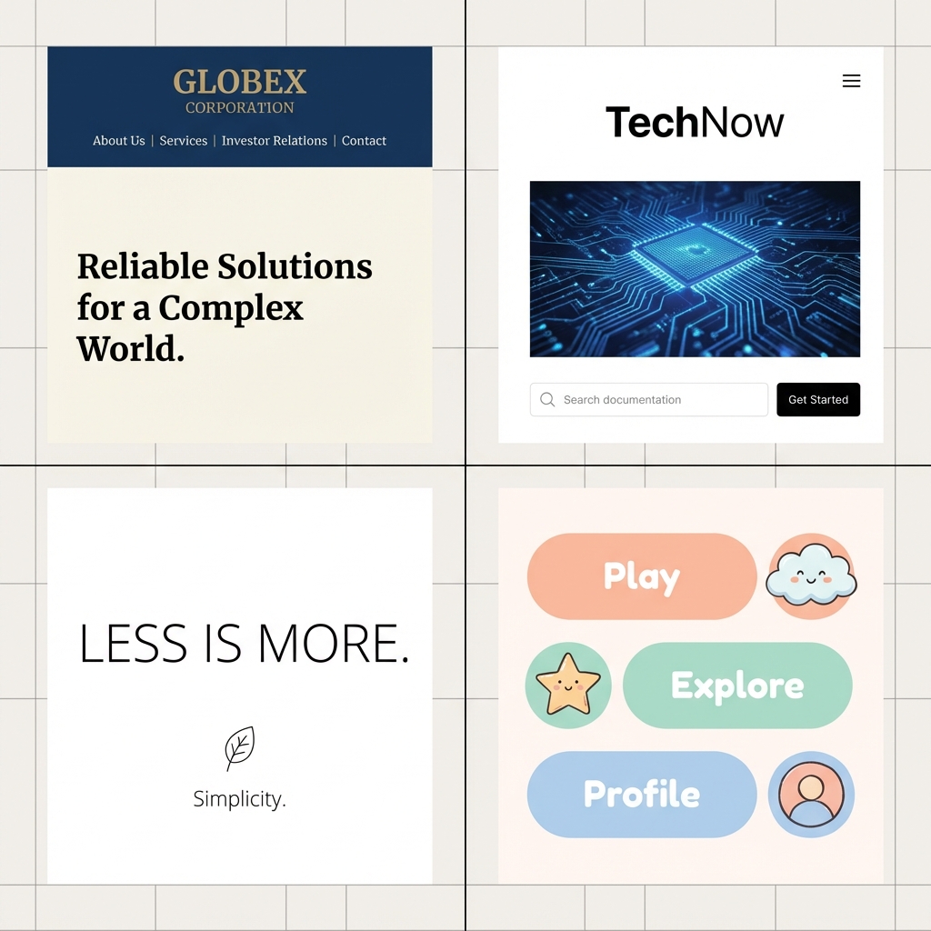 デザインスタイル例